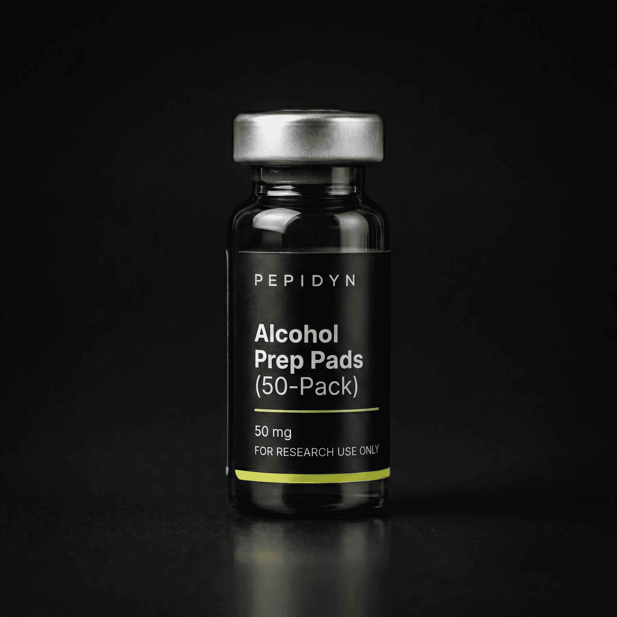 Alcohol Prep Pads (50-Pack) vial