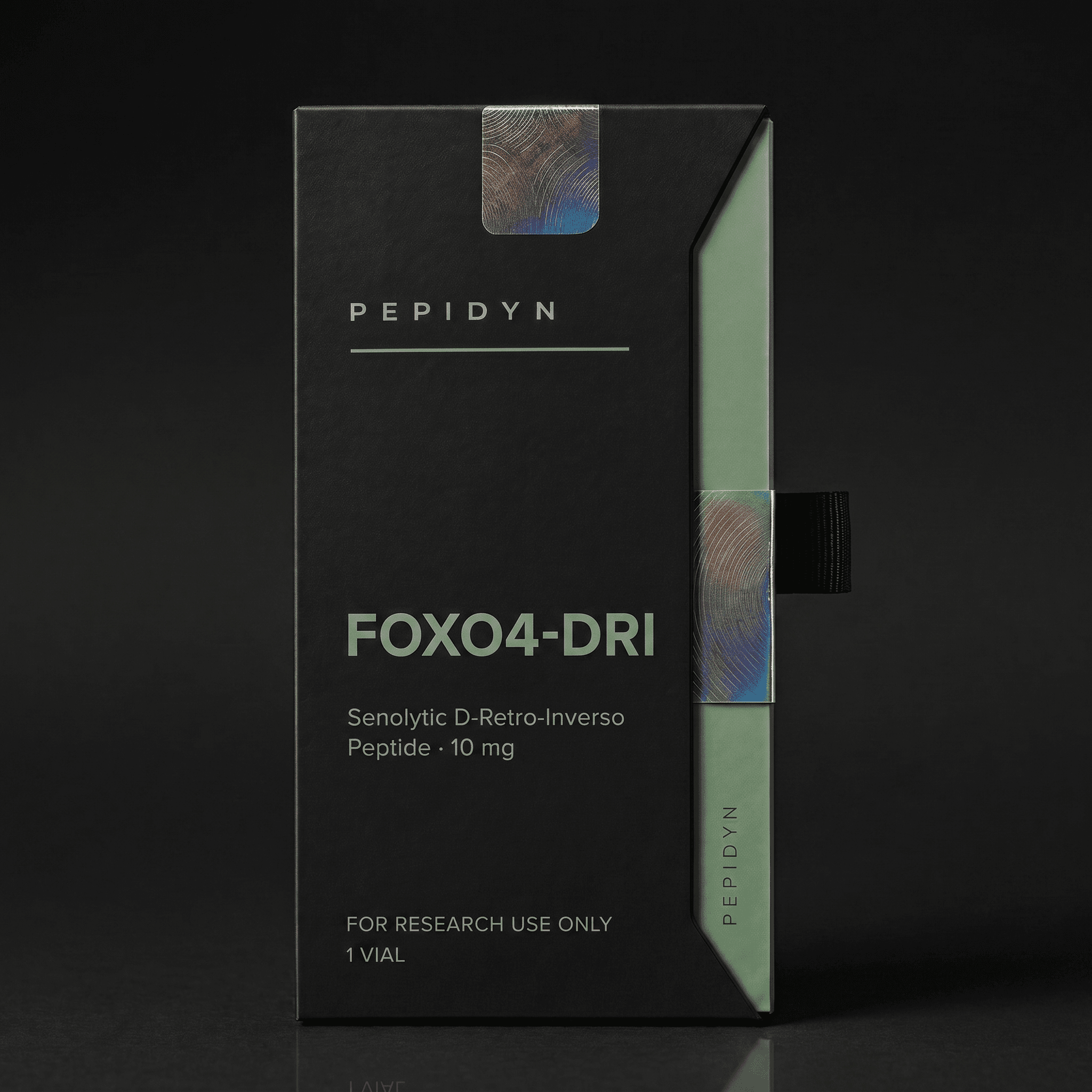 FOXO4-DRI — Senolytic D-Retro-Inverso Peptide